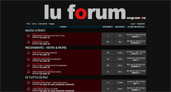 Desktop Screenshot of forum.negramaro.net